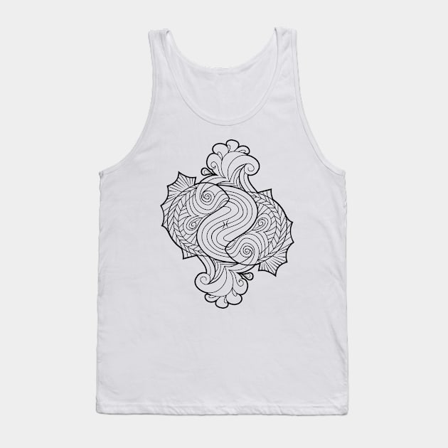 Pisces Tank Top by elangkarosingo